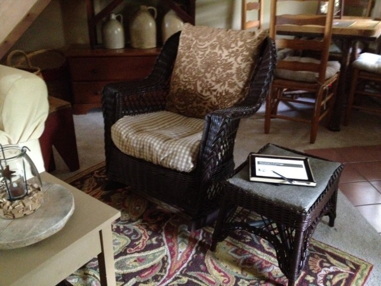 My Bargain Wicker Rocker