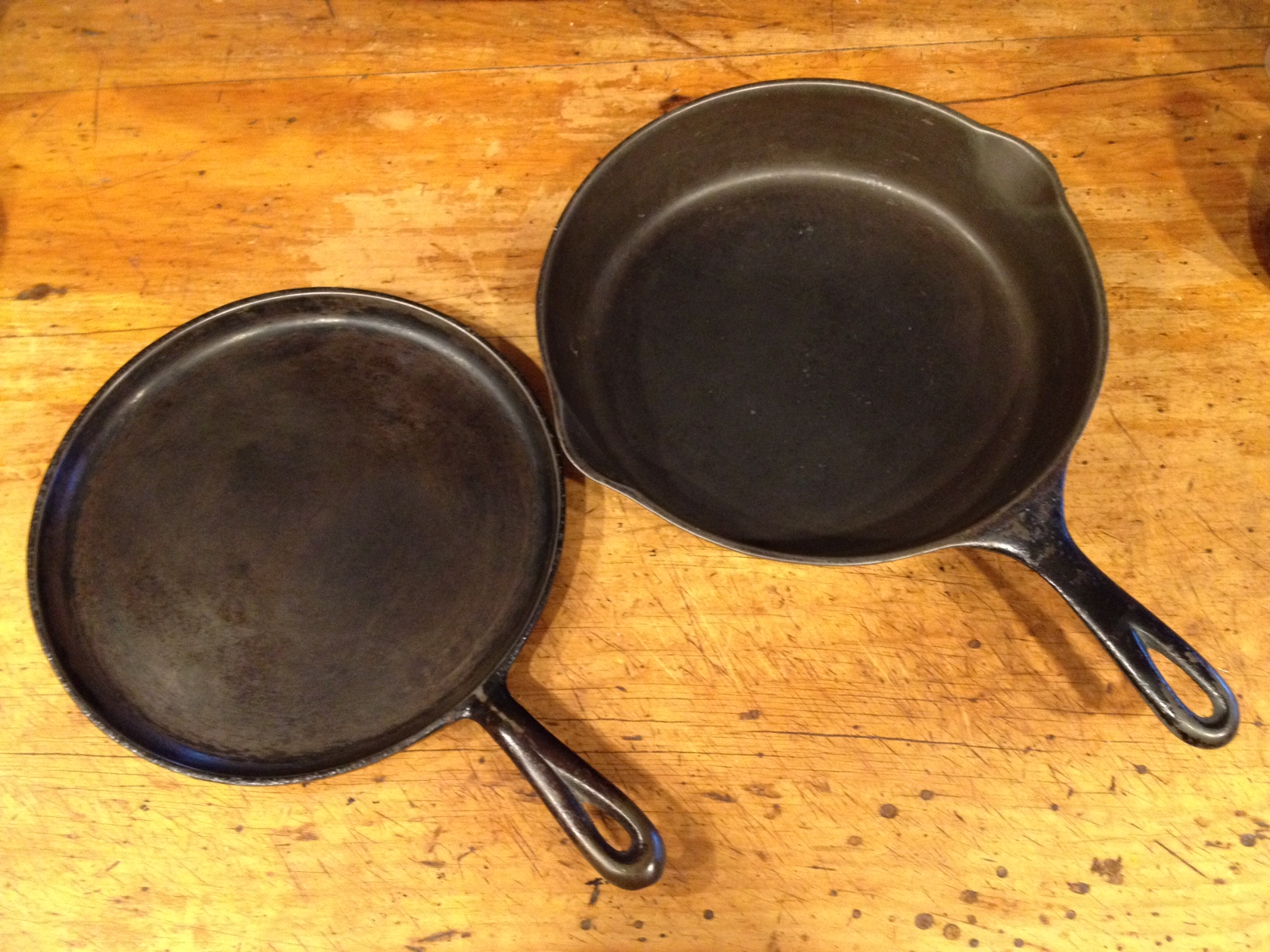iron skillets