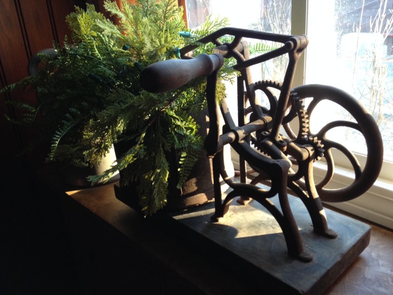 Old Meat Chopper Decor