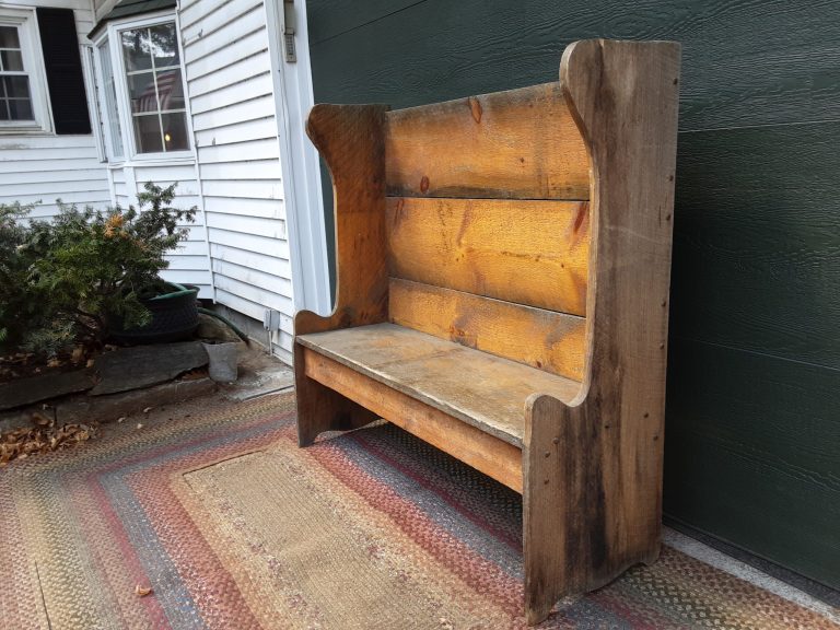 Rough Pine Bench
